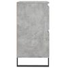 vidaXL Buffets 3 pcs gris b&eacute;ton bois d'ing&eacute;nierie