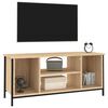 vidaXL Meuble TV ch&ecirc;ne sonoma 102x35x45 cm bois d'ing&eacute;nierie