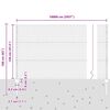 vidaXL Cl&ocirc;ture avec poteau Vert 1,2 x 100 m Acier et PVC