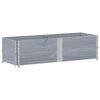 vidaXL Jardini&egrave;re gris 150x50 cm bois massif de pin