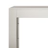 VidaXL &Eacute;tag&egrave;re &agrave; bois 60x40x60 cm acier r&eacute;sistant aux intemp&eacute;ries