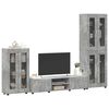vidaXL Ensemble meuble TV FLORIN Gris b&eacute;ton Bois d'ing&eacute;nierie