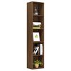 vidaXL Biblioth&egrave;que Ch&ecirc;ne marron 40x30x189 cm Bois d'ing&eacute;nierie