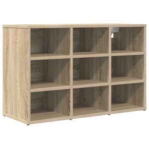 vidaXL Cabinet &agrave; chaussures 77,5 x 30 x 51 cm Bois d'ing&eacute;nierie