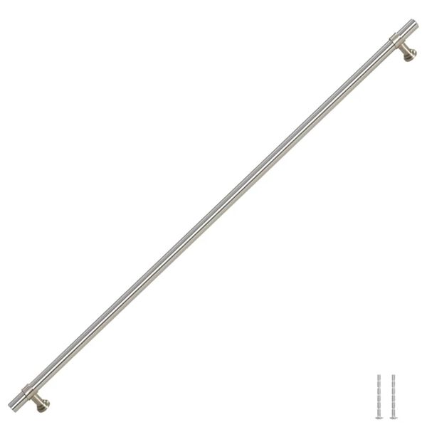 vidaXL Poign&eacute;es d'armoire 5 pcs argent&eacute; 480 mm acier inoxydable