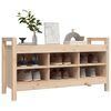vidaXL Banc d'entr&eacute;e 110x40x60 cm Bois de pin massif