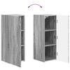 vidaXL Ensemble meuble TV 2 pcs Gris Sonoma Bois d'ing&eacute;nierie