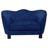 vidaXL Canap&eacute; pour chien Bleu 66x43x40 cm Peluche