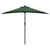 vidaXL Parasol de jardin Vert 294 x 150 x 223 cm tissu