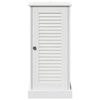 vidaXL Armoire de salle de bain avec porte VIGO Blanc et Blanc Antique