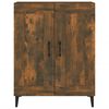 vidaXL Buffet ch&ecirc;ne fum&eacute; 69,5x34x90 cm bois d'ing&eacute;nierie