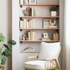 vidaXL &Eacute;tag&egrave;re murale 100x30x2 cm bois de ch&ecirc;ne massif non trait&eacute;