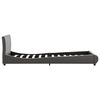 vidaXL Cadre de lit Gris anthracite Similicuir 100 x 200 cm