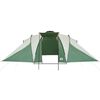 vidaXL Tente familiale &agrave; d&ocirc;me 6 personnes vert imperm&eacute;able