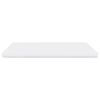 vidaXL Matelas en mousse blanc 200x220 cm 7 zones duret&eacute; 20 ILD