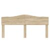 vidaXL T&ecirc;te de lit Ch&ecirc;ne Sonoma 200 cm Bois d'ing&eacute;nierie