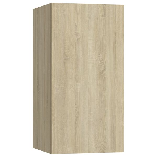 vidaXL Ensemble de meubles TV 6 pcs Ch&ecirc;ne sonoma Bois d'ing&eacute;nierie