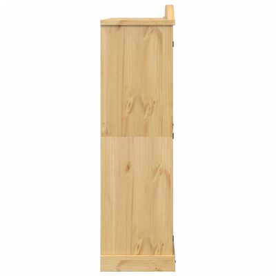 vidaXL Garde-robe Corona 151,5x52x186 cm bois de pin massif