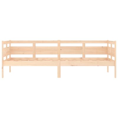 vidaXL Lit de jour sans matelas bois de pin massif 80x200 cm