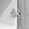 vidaXL Armoire suspendue 2 pcs Gris Sonoma et Blanc 30 x 31 x 40 cm