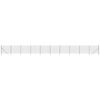 vidaXL Cl&ocirc;ture en treillis m&eacute;tallique anthracite 1,6x25 m