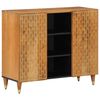vidaXL Armoire lat&eacute;rale 90x33x75 cm bois massif de manguier