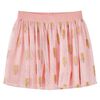 Jupe avec tulle pour enfants rose clair 104