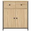 vidaXL Buffet ch&ecirc;ne sonoma 70x30x80 cm bois d'ing&eacute;nierie
