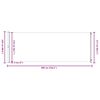 vidaXL Auvent lat&eacute;ral r&eacute;tractable de patio 220x600 cm Gris