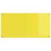vidaXL Protection de cuisine Jaune 120 x 60 x 0,6 cm verre tremp&eacute;