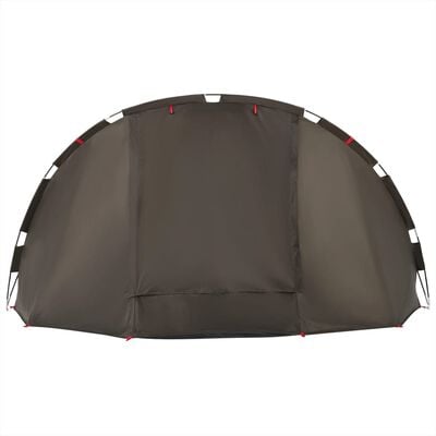 vidaXL Tente de pêche 4 personnes marron imperméable