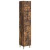vidaXL Ensemble de Meubles 2 pcs Ch&ecirc;ne fum&eacute; 33 x 34,5 x 90 cm
