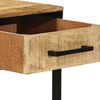 vidaXL Bureau d'écriture Marron 100 x 50 x 75 cm Bois de mangue massif