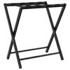 vidaXL Porte-bagages noir 68,5x38x58 cm bambou
