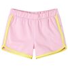 Short pour enfants avec bordure rose vif 104