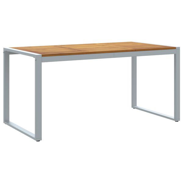 vidaXL Ensemble de salle &agrave; manger pour jardin 5 pcs Gris