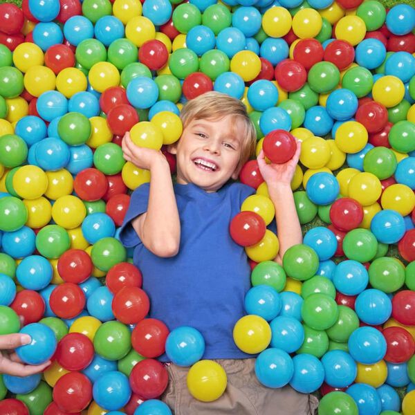 Bestway Kit de balles de jeu Splash and Play 6,5cm Multicolore 100 pcs
