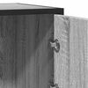 vidaXL Buffet sonoma gris 68x35x76 cm bois d'ing&eacute;nierie