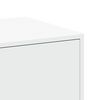 vidaXL Armoire d'apothicaire blanc 40x41x118 cm bois d'ing&eacute;nierie