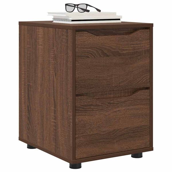 vidaXL Armoire de rangement Ch&ecirc;ne brun 40 x 48 x 57 cm