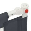 vidaXL Barri&egrave;re de s&eacute;curit&eacute; de lit d'enfant Gris fonc&eacute; 180x25 cm Tissu