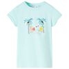 T-shirt pour enfants aqua clair 140