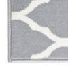 vidaXL Tapis BCF Gris et blanc 100x250 cm
