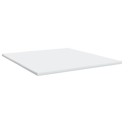 vidaXL Sommier à lattes de lit avec matelas Gris foncé 200x200cm Tissu