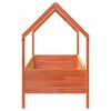 vidaXL Cadre de lit d'enfants forme de maison sans matelas pin