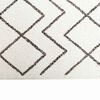 vidaXL Tapis de Cuisine Blanc 150 x 45 cm Velours