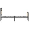 vidaXL Cadre de lit sans matelas ch&ecirc;ne sonoma 107x203 cm