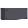 vidaXL Armoire murale pour garage Anthracite 80 x 33 x 35 cm