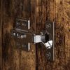 vidaXL Ensemble de meubles TV 4 pcs Ch&ecirc;ne fum&eacute; Bois d'ing&eacute;nierie