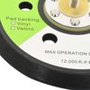 vidaXL Disques abrasifs avec 6 trous 3 pcs 15 cm